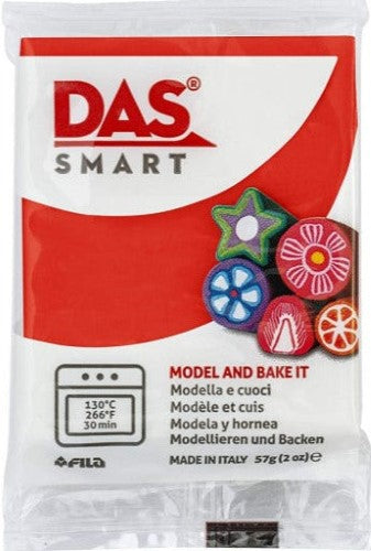 DAS Smart Polymer Clay 57g CARMINE RED