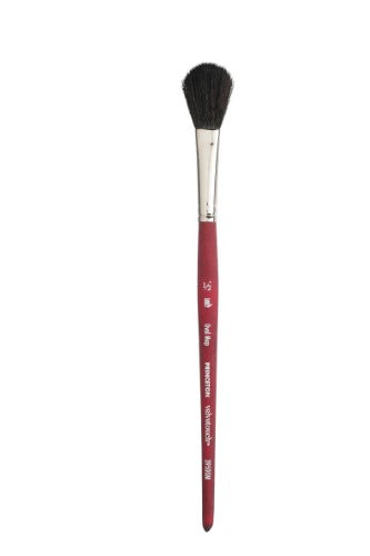 Princeton Velvetouch Synthetic Oval Mop Brushes OVAL MOP 1/2 IN