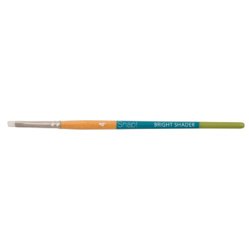 Princeton Snap! 9850 Short Handle White Taklon Bright Shader BrushesADER 4