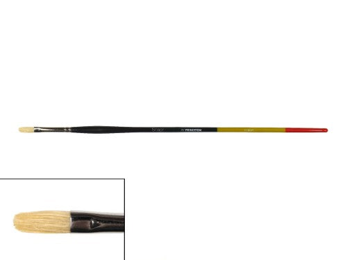 Princeton Snap! 9700 Long Handle Natural Bristle Filbert Brushes NAT FILBERT 2