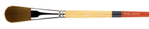 Princeton Snap! 9650 Short Handle Gold Taklon Oval Wash Size 3/4" Brush 3/4"