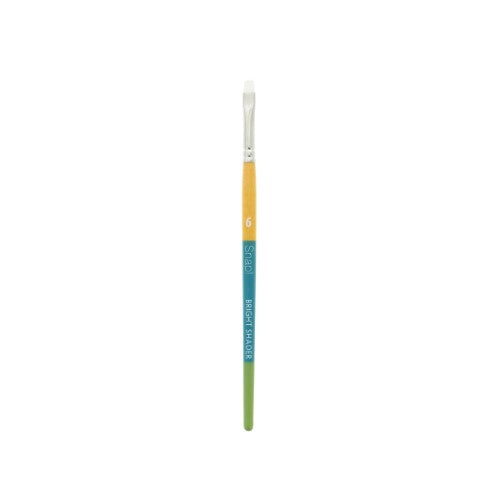 Princeton Snap! 9850 Short Handle White Taklon Bright Shader BrushesADER 6