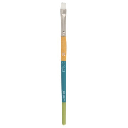 Princeton Snap! 9850 Short Handle White Taklon Bright Shader BrushesADER 10