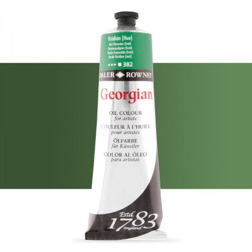 Daler Rowney Georgian Oil Paints 225ml VIRIDIAN HUE 382