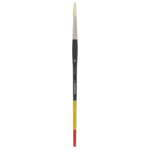 Princeton Snap! 9700 Long Handle Natural Bristle Round Brushes ROUND 8