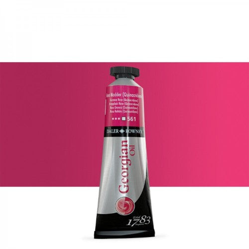 Daler Rowney Georgian Oil Paints 38ml ROSE MADDER 561