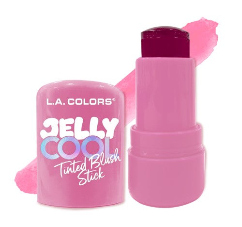 Tinted Blush Stick - LA Colors Jelly Cool (Icy Cherry)