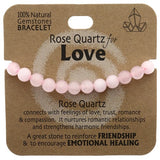 Love Bracelet Rose Quartz - Set of 2