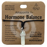 Hormone Necklace Amazonite - Set of 2
