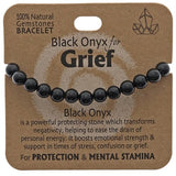 Grief Bracelet Black Onyx - Set of 2