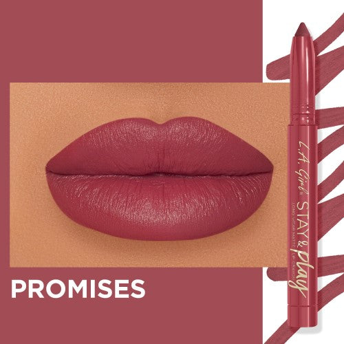Matte Lip Crayon - LA Girl (Promises)