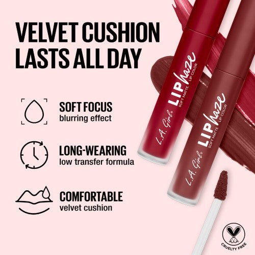 Lip Colour - LA Girl Lip Haze (Baby)