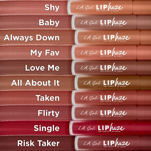 Lip Colour - LA Girl Lip Haze (Single)