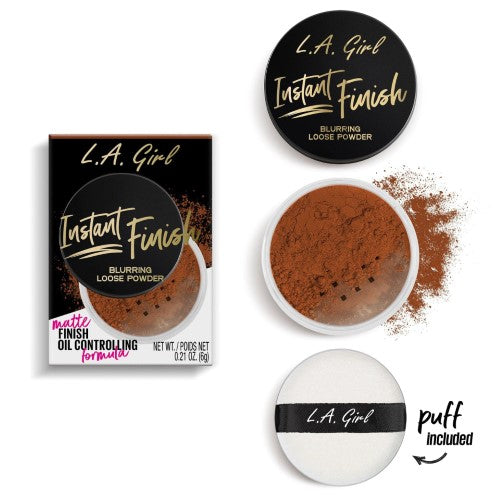 Instant Finish Loose Powder - LA Girl (Deep)