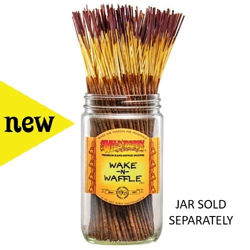 Wild Berry Wake-N-Waffle 11 inch Incense   - Pack of 100