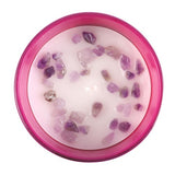 Aquarius Bergamot & Mandarin Gemstone Glass Candle