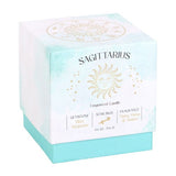 Sagittarius Ylang Ylang & Amber Gemstone Glass Candle