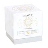 Cancer Orange & Chamomile Gemstone Glass Candle