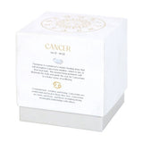 Cancer Orange & Chamomile Gemstone Glass Candle