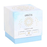 Pisces Gardenia Gemstone Glass Candle