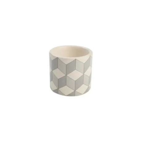 T&G City Cube Egg Cups set of 6, stylish ceramic design for serving boiled eggs, perfect for modern dining experiences.