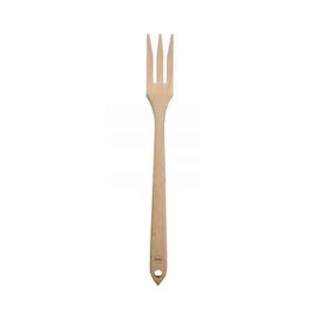 T&G Kitchen Fork Beech 300mm, eco-friendly wooden utensil for versatile cooking tasks; pack of 6 for convenient meal prep.