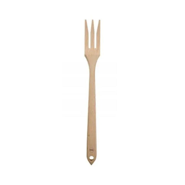 T&G Kitchen Fork Beech 300mm, eco-friendly wooden utensil for versatile cooking tasks; pack of 6 for convenient meal prep.