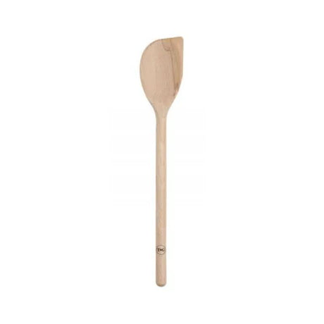 T&G Scraper Spoon Beech 300mm, durable wooden utensil for mixing, scraping, and serving, eco-friendly and elegant.