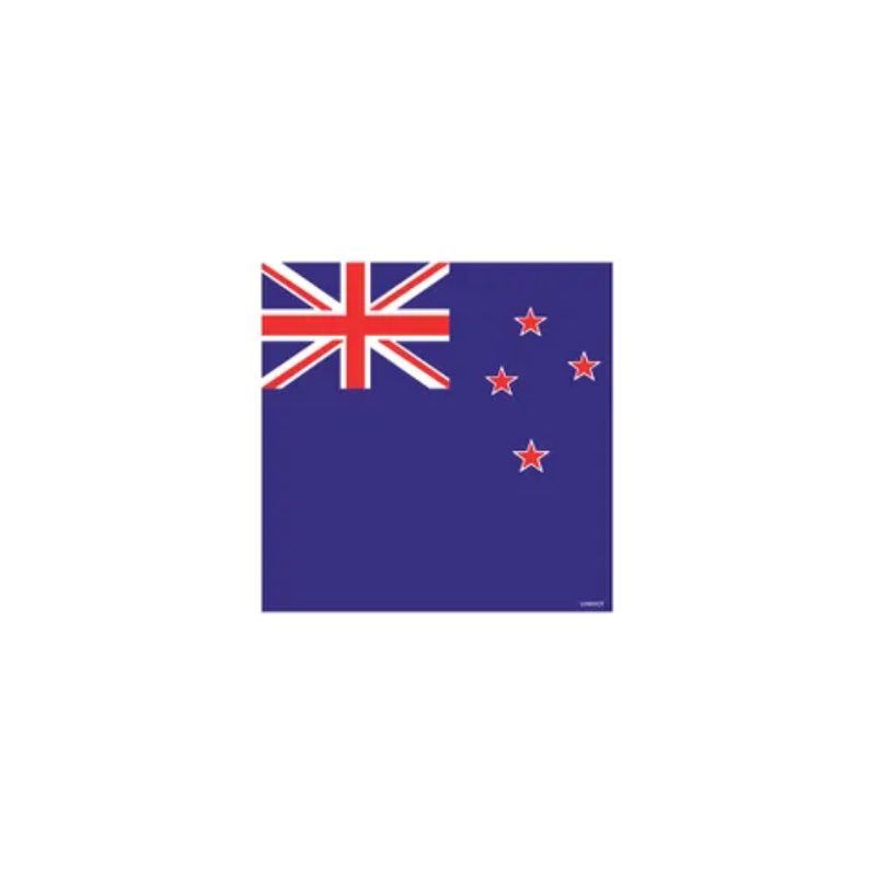 Napkin Cocktail New Zealand Flag (Pack of 60)