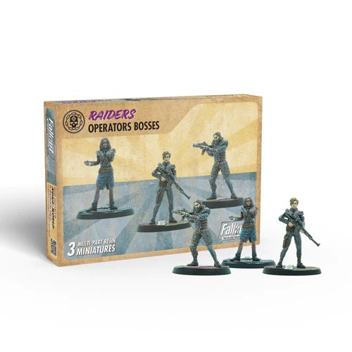 Fallout Wasteland Warfare - Raiders - Operators Bosses