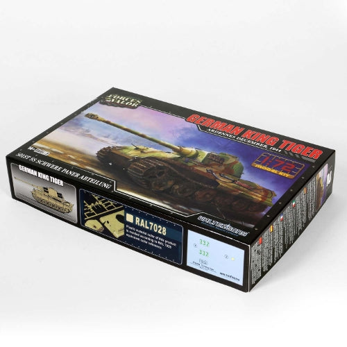 Diecast Model - German King Tiger Tank (Henschel Turret) Plastic Kitset