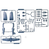 Diecast Model - US F4U-1D Corsair Plastic Kitset