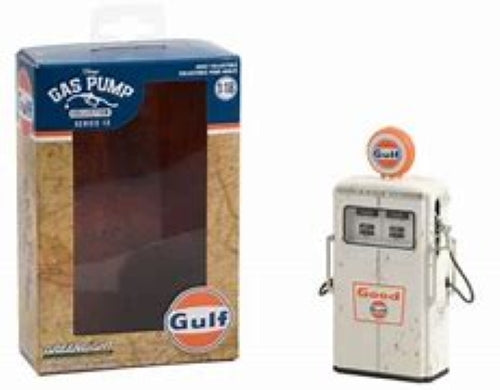 Diecast Model - 1954 Tokheim 350 Twin Gas Pump- Gulf - Scale: 1/18 (Smartfox)