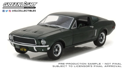 Diecast Model - 1968 Ford Mustang GT Fastback - Scale: 1/24