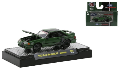 Diecast Model - 1987 Ford Mustang GT- Custom