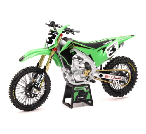 Diecast Model - 2019 Kawasaki Factory Race Team Bike- Eli Tomac