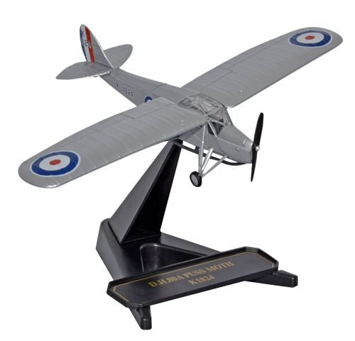 Diecast Model - De Havilland Puss Moth - RAF Trainer 1931
