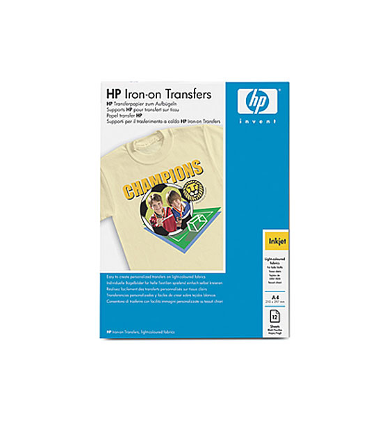 HP Iron-on Transfer Paper - A4 - 210 mm x 297 mm - 91 Brightness