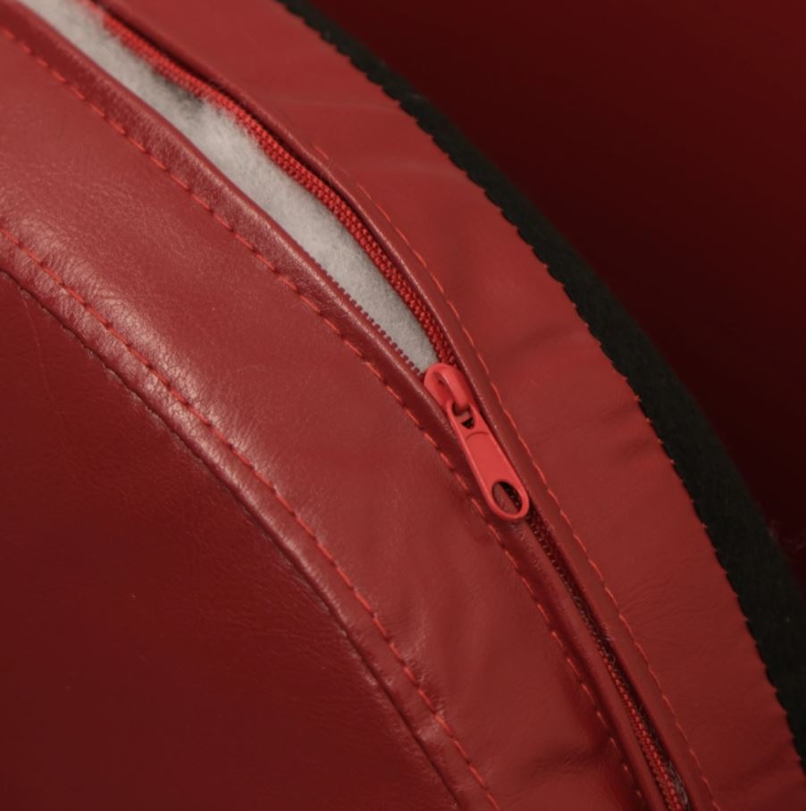 Tub Chair - Makers PU (Dark Red)