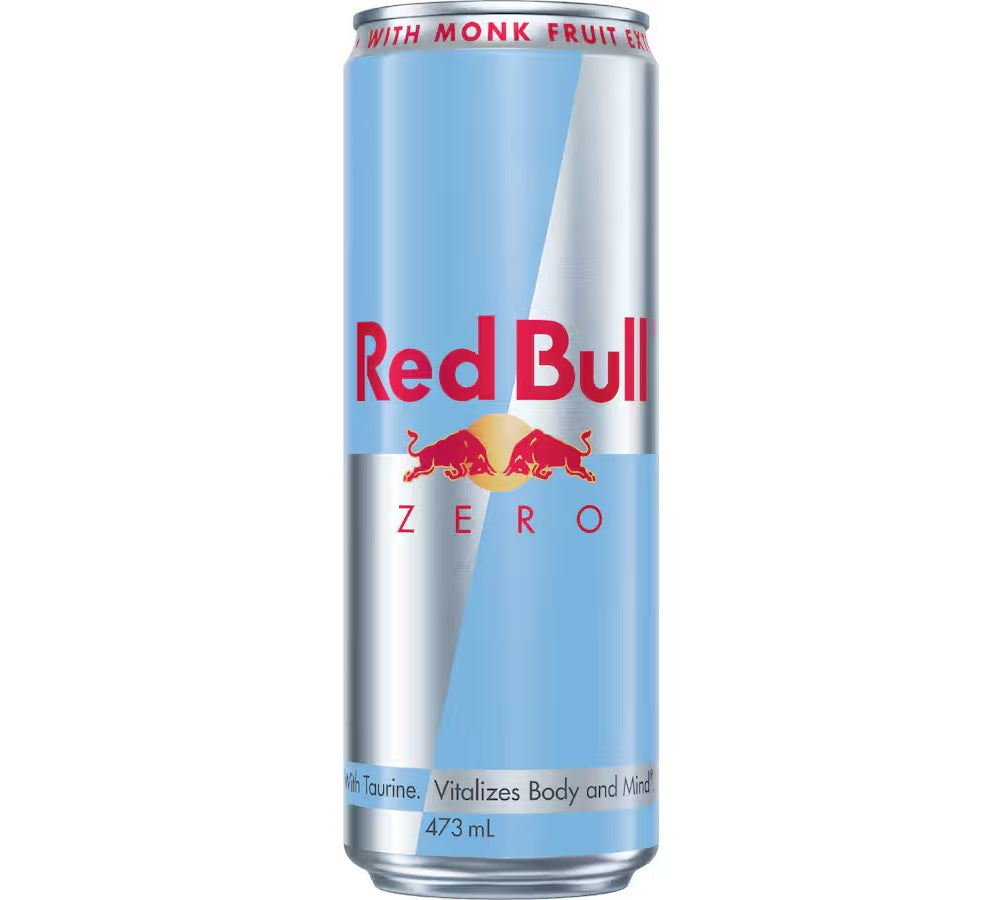 Red Bull Zero Energy Drink  Single can 473mL