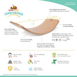 Kinderboard - White Wash - Kinderfeets