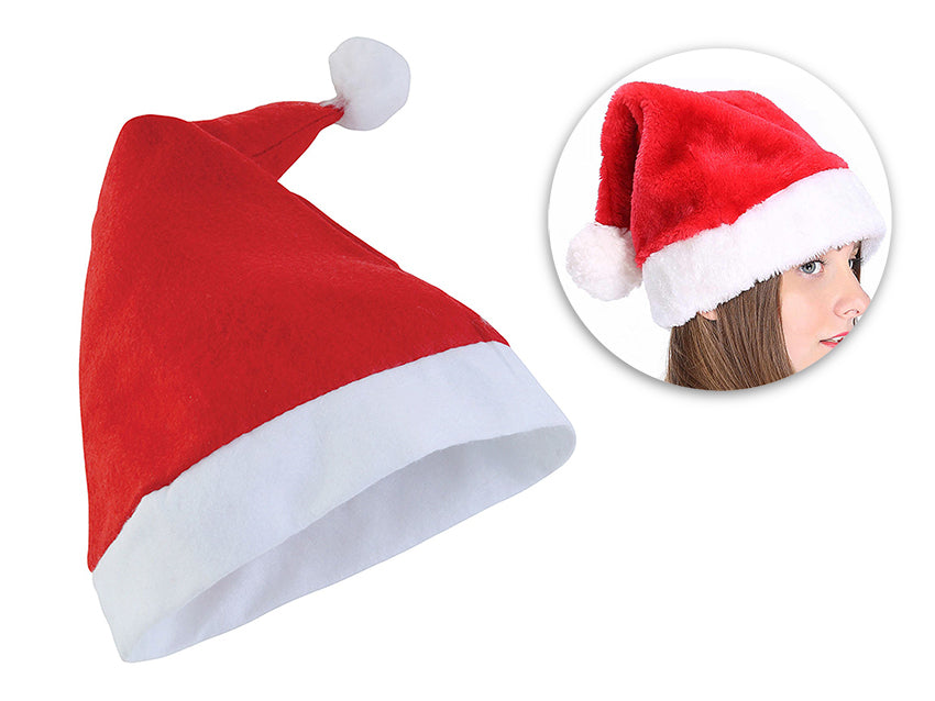 Santa Hat - Plain (12 Units)