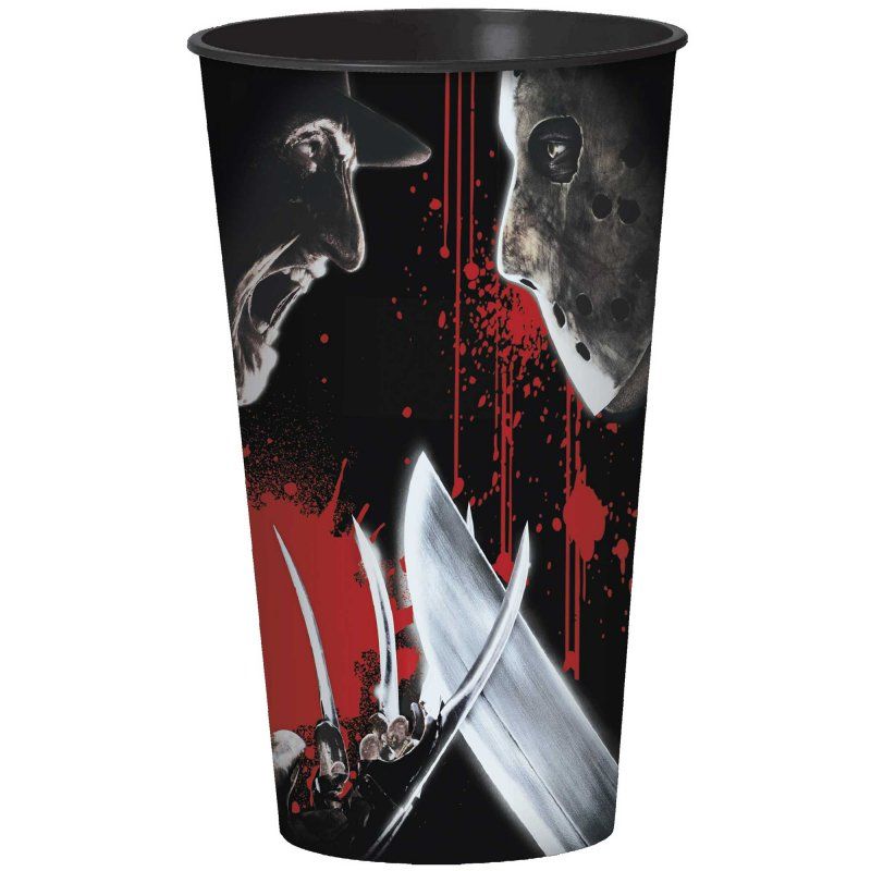 Plastic Cup - Freddy Versus Jason (32oz/946ml)