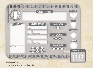 D&D: Class Token Set  - Fighter