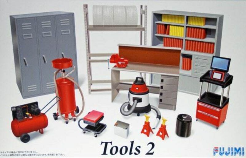 Plastic Kitset - Fujimi 1/24 Tools Set No 2