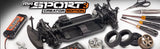Radio Control Builder Kit - Racing 1/10 S3 RS4 Creator Edition, a customizable on-road racing car for enthusiasts and hobbyists.