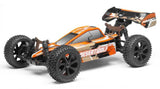 High-performance Maverick 1/8 EP Desert Wolf BL Buggy with robust chassis, brushless motor, and waterproof features for off-road fun.