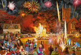 Gibsons: Village Celebrations (4 x 500pc Puzzle)