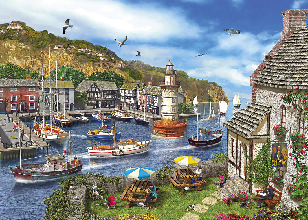 Gibsons: Lighthouse Bay (1000pc Puzzle)