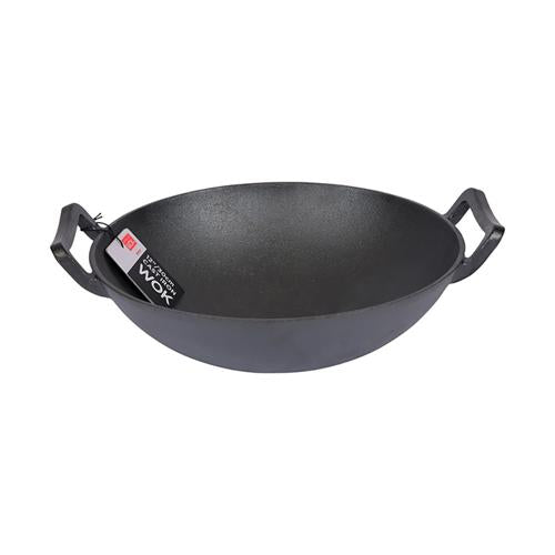 Cast Iron Wok 30cm - School of Wok